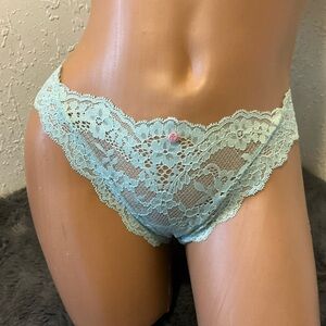 Victoria's Secret Mint Lace Panty